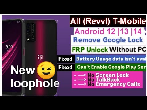 how to (BYPASS) the Google (FRP) lock on all T-Mobile (Revvl) Android 12-13 Without PC /New loophole