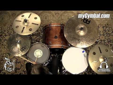 Meinl 14" Byzance Dark Hi Hat Cymbals - Played by Anika Nilles - 1202/1357g (B14DAH-1111615F)