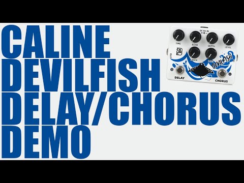 Caline DCP-03 Devilfish Delay Pedal & Chorus Effect Pedal Free Shipment image 7