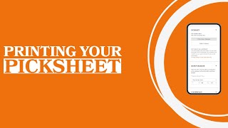 How to Print Your Masters Golf Pool Picksheet