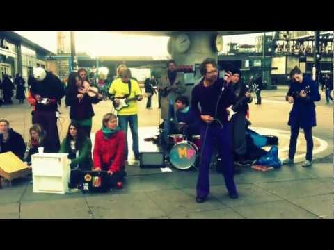 OMP 'May the sun always shine' @Alexanderplatz Berlin