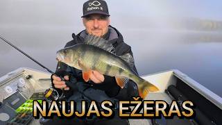 Ešerių žvejyba nežinomame ežere! Per tokį rūką be navigacijos net nebandykite plaukti!