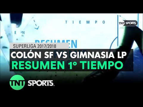 Resumen Primer Tiempo: Colón SF vs Gimnasia LP | Fecha 16 - Superliga Argentina 2017/20