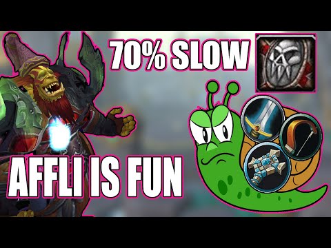 Affliction Warlock Turning Warriors Into Snails And Making Them Cry - Permanent 70% Movement Slow