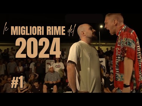Le MIGLIORI RIME del 2024 - 1° PARTE - Freestyle Italiano