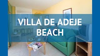 VILLA DE ADEJE BEACH 3* Испания Тенерифе обзор – отель ВИЛЛА ДЕ АДЕДЖЕ БИЧ 3* Те