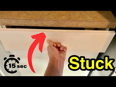 Easy fix: how to open stuck kitchen drawer