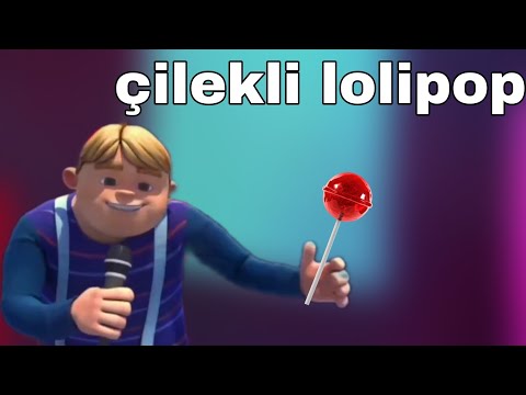 rafadan tayfa çilekli lolipop