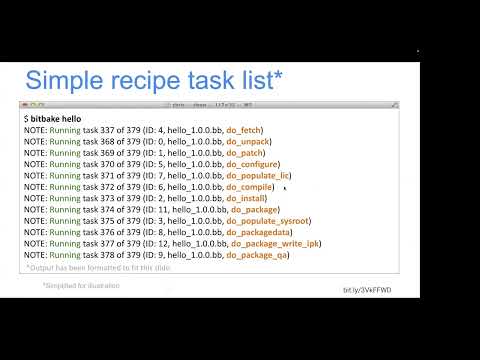 Introduction to the Yocto Project and Bitbake (2/2), Behan Webster