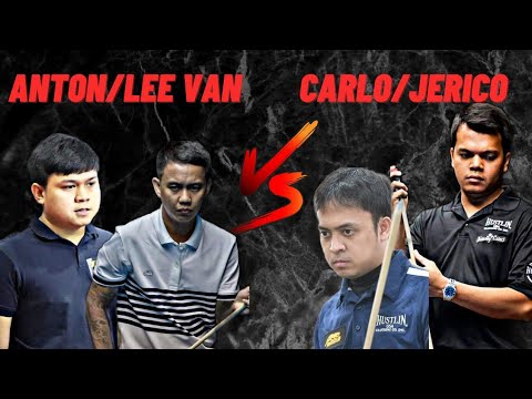 ANTON/LEE VAN(+2WINS) VS. CARLO/JERICO | 10BALLS | RACE 23-25 | PART 1/2