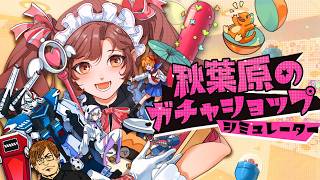 秋葉原でロボットと店番