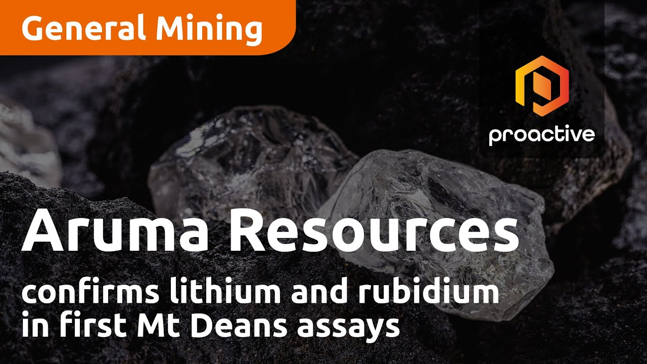 Aruma Resources confirms lithium and rubidium in first Mt Deans assays