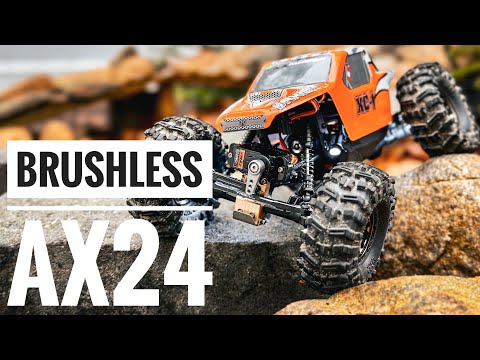 Axial AX24 Build - Furitek BRUSHLESS Motor Upgrade! HUGE Performance Gains!!