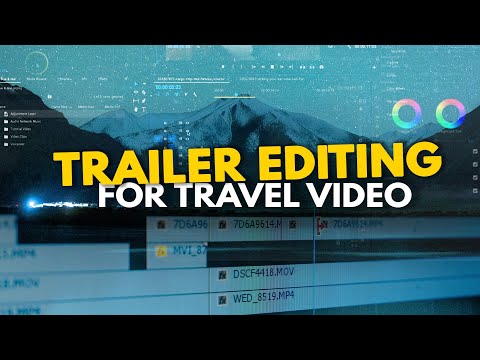 How To Edit a TRAILER For TRAVEL Video | 5 Easy Steps | HINDI