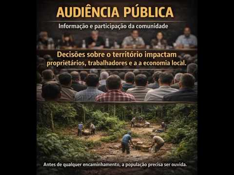 AUDIÊNCIA PÚBLICA - Informação e participação da comunidade (Ibipitanga-Ba, 25 de Fevereiro de 2026)