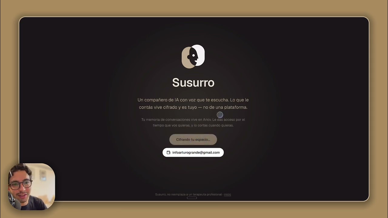 Susurro — demo en YouTube
