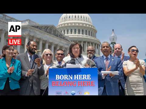 Video Thumbnail: LIVE: House Democrats hold press conference after Supreme Court’s birthright citizenship