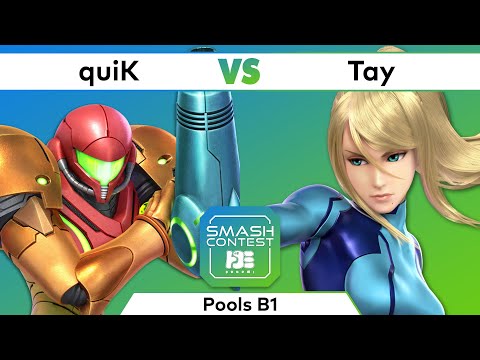 Smash Contest: DoKomi 2022 - HIVE | quiK (Samus) Vs. Tay (Samus / ZSS) - Pools B1