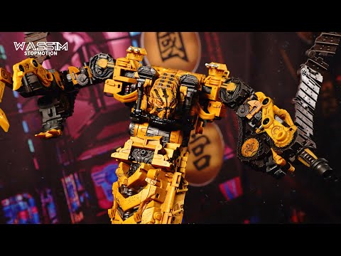 【StopMotion】DS-06 Rampage&SkipJack Transform Review.DS06电影大力神右腿狂暴定格动画展示