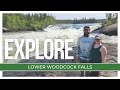 Video Thumbnail for Northern Saskatchewan has waterfalls?! | Scenic Boat Trip and Hike to Lower Woodcock Falls