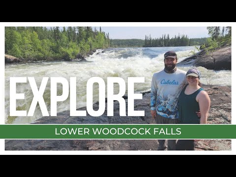 Northern Saskatchewan has waterfalls?! | Scenic Boat Trip and Hike to Lower Woodcock Falls