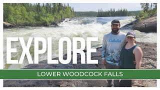 Northern Saskatchewan has waterfalls?! | Scenic Boat Trip and Hike to Lower Woodcock Falls