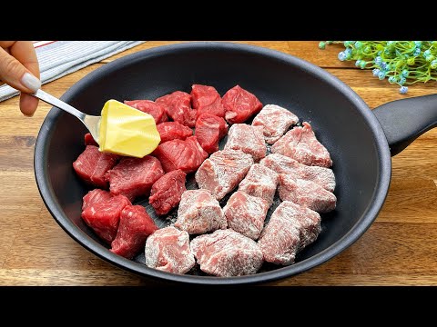 Incredibly delicious beef recipe! Chef's trick will surprise you