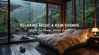 Stress Relief Music with Rain Outside the Window – Relaxing Piano for Deep Sleep, Calm Nights