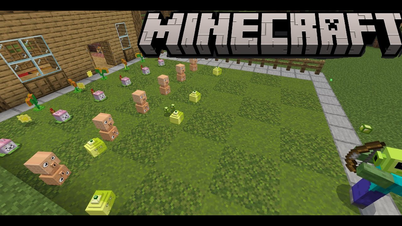 Plants Vs Zombie Bedrock Add-on Minecraft Mod