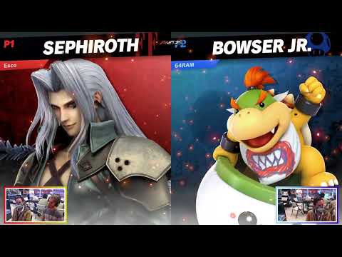 Esco (Sephiroth) vs ramonM64 (Bowser Jr.) - Fire & Ice #14 Winners Quarter Finals