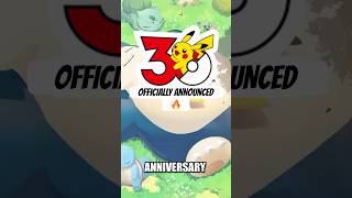 POKEMONS 30th ANNIVERSARY ANNOUNCED 🔥 #pokemon #pokemoncards #pokemontcg #pokemoncommunity