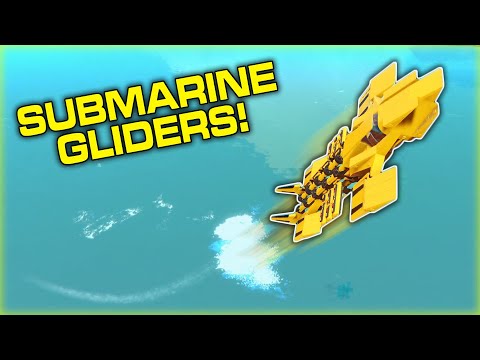 Gliding Submarine Challenge is as CRAZY as it Sounds! (Trailmakers Multiplayer Gameplay)