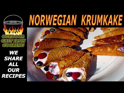 Norwegian Krumkake