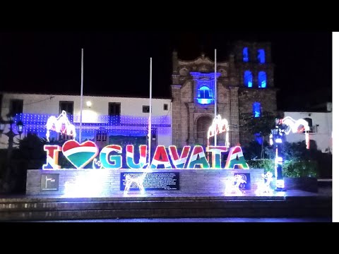 Guavata, ruta de luces navideñas 2025.