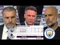 Tottenham vs Man City 0-2 Pep Guardiola Reacts To Title Race Arsenal vs City | Postecoglou Interview