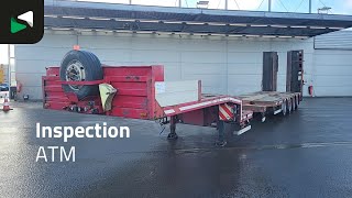 ATM 3052 3 axles Lift + 2x Steering Axle Extendable 635cm low bed semi-trailer | Image 4 - Autoline