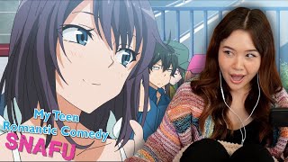 the truth of the crash?? | Oregairu Season 1 Episode 8 Reaction!