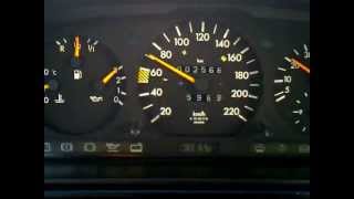 w124 230e oil pressure problem solved