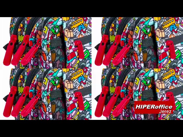 Vídeo relacionado con Online - Portatodos Sparkle | Portatodo Doble de Apartados Amplios con Diseño Iridiscente - Estuche Liso con Cremallera