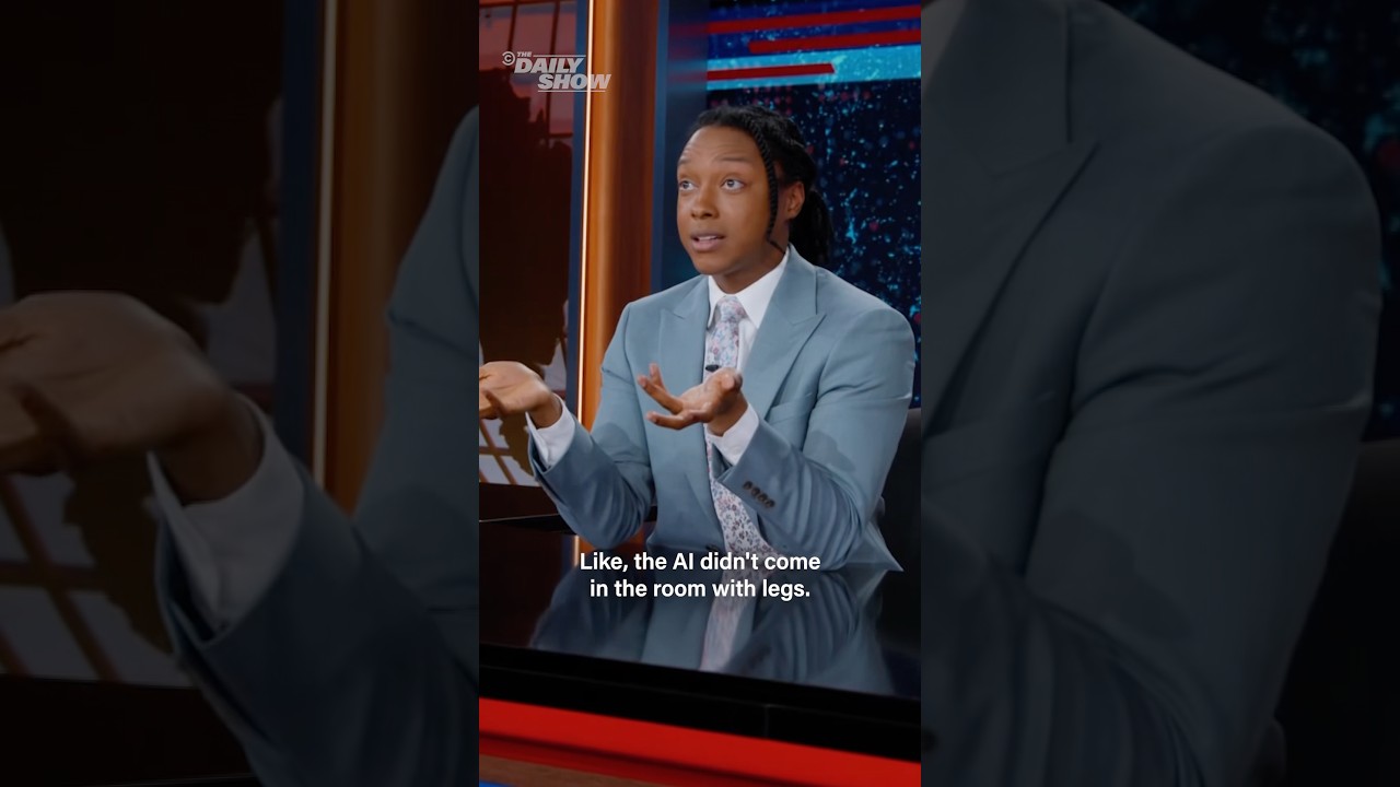 Comedian discusses limitations of artificial intelligence in comedy