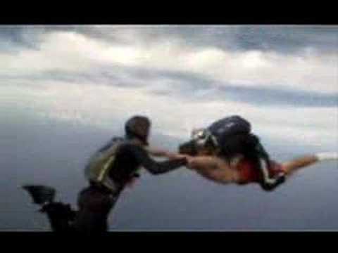 Travis Pastrana Skydiving No Parachute!
