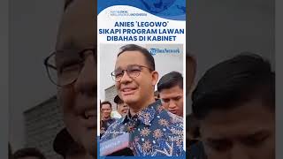 Reaksi dan Ekspresi Anies soal Program Makan Siang Gratis Gencar Dibahas Kabinet Jokowi