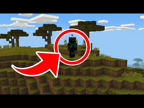 ALGO ESTRANHO E ASSUSTADOR APARECEU NO MEU MINECRAFT PE 0.17.0 !