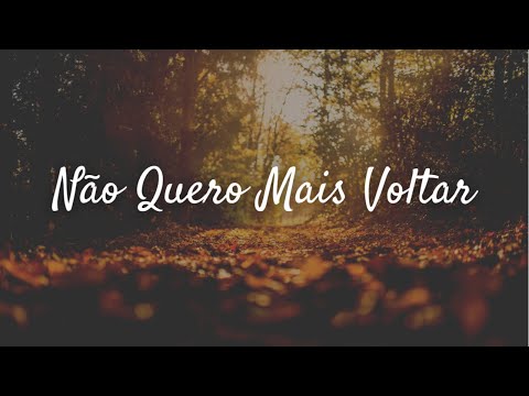 🕊Não Quero Mais Voltar (COVER) | EDGAR FREIRE