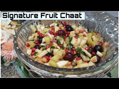 My Signature Fruit Chaat Recipe/Juicy & Tasty Fruit Chaat/Ramadan Special by (cooking with aneela)