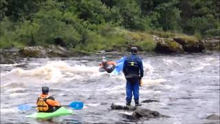 preview picture of video 'Peterhead Canoe Club - Invercannie Fun Day 2012'