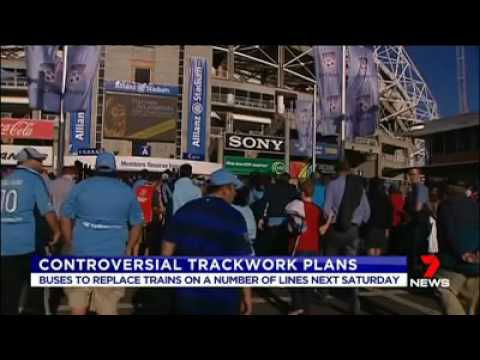 NSW Trasport bosses assure Trackwork Buses will be adequate replacement services