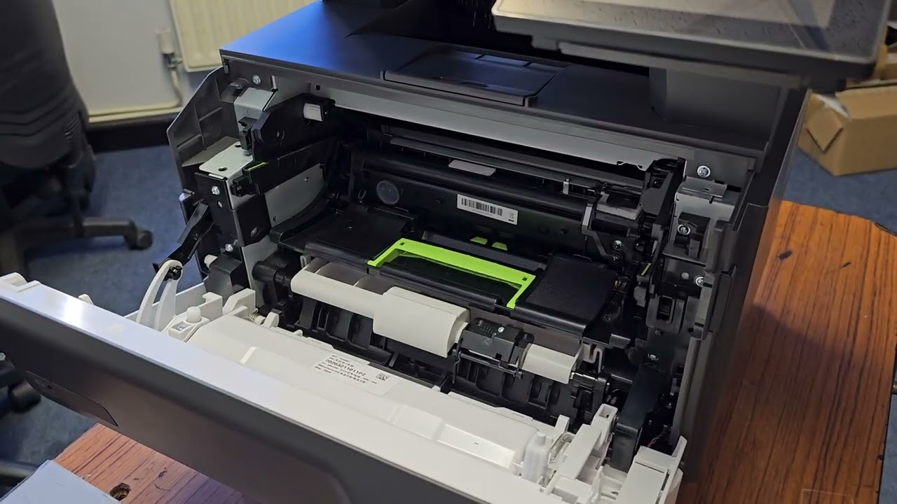 Replacing Toner Sharp MX-B468