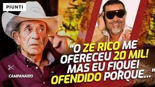 “O ZÉ RICO SONHAVA EM SE APROXIMAR DO FILHO DELE | Piunti entrevista Campanário 