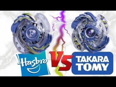 FENGRIFF F2 vs FANG FENRIR | Beyblade Burst Battle - HASBRO vs TAKARA TOMY  ベイブレードバースト
